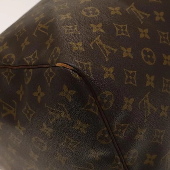 LOUIS VUITTON Monogram Keepall 55 Boston Bag M41424 LV Auth 140035 - Picture 4 of 16